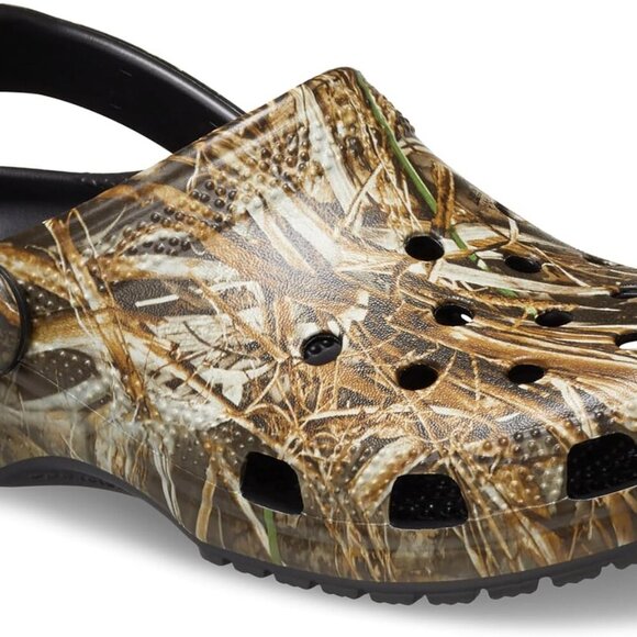 Unisex Classic Camo Clog Multi Max 7 Croslite Comfort for Fishing Outdoors